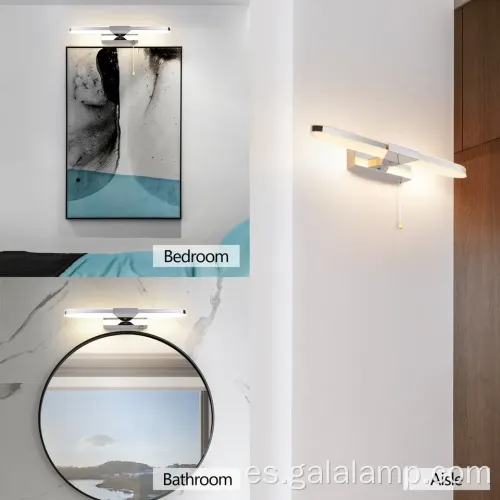 Switch de cremallera del espejo de relleno LED